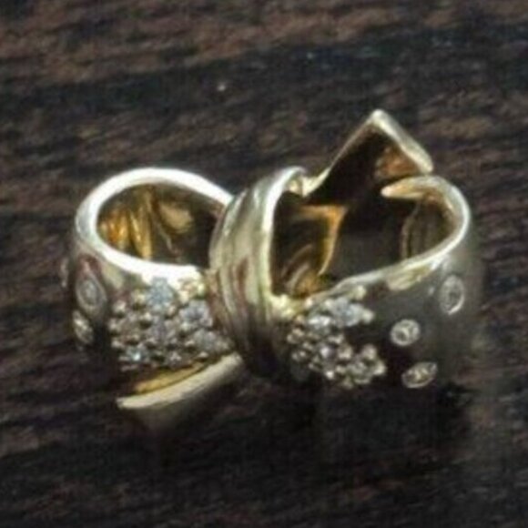 Pandora Authentic Sparkling Bow Pandora Charm - Picture 3 of 5